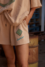 The Baja Shorts - Mermaid Latte || SABBI