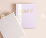 Mini Baby Book Lilac BOXED || FOX & FALLOW