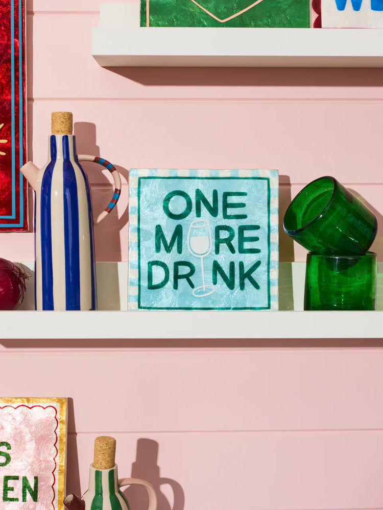 FUN HOUSE DRINK TILE || JONES AND CO