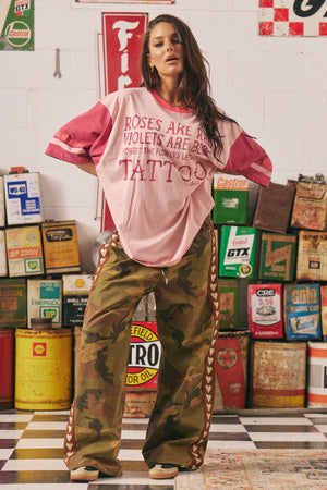 The Very Oversized Tee - Tattoo Pink || SABBI