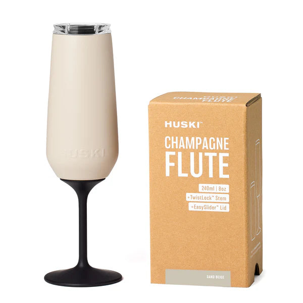 Huski Champagne Flute - Sand Beigh (Limited Release) || HUSKI