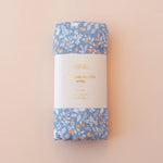 Forest Friends Cornflower Organic Muslin Wrap Swaddle || FOX & FALLOW