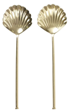 
            
                Load image into Gallery viewer, Clam Salad Servers  ||  Set of 2
            
        