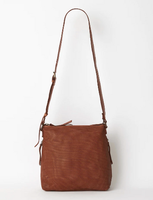 
            
                Load image into Gallery viewer, Perforated Slouchy - Cognac ||  Juju &amp;amp; Co
            
        