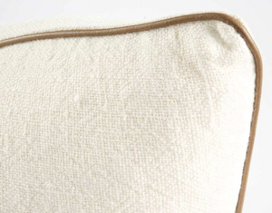 
            
                Load image into Gallery viewer, Muse Linen Cushion - White || EADIE LIFESTYLE
            
        