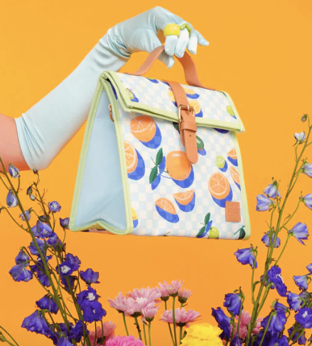 
            
                Load image into Gallery viewer, Sorrento Citrus Lunch Satchel || The Somewhere Co
            
        
