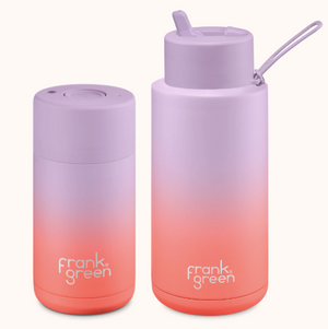 
            
                Load image into Gallery viewer, The Essentials Gift Set - 10oz/295ml + 34oz/1,000ml  - Lilac/Coral || Frank Green
            
        