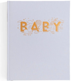 Baby Book - Grey || FOX & FALLOW