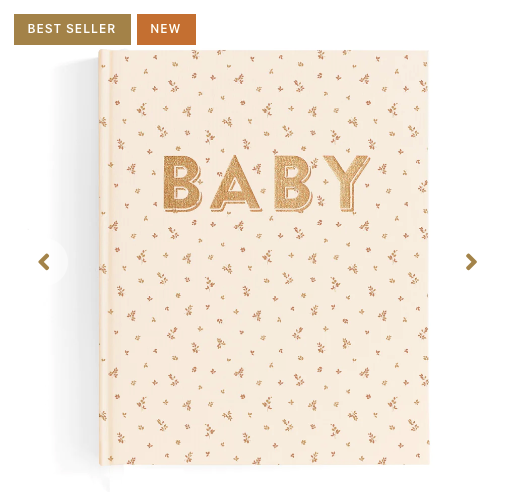 Baby Book - Broderie || FOX & FALLOW