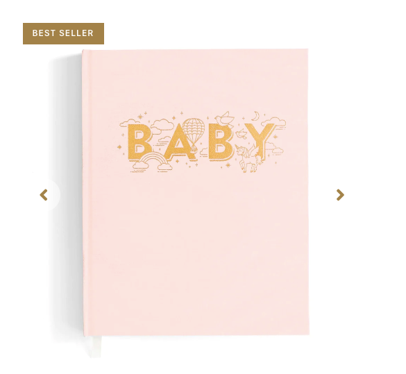 Baby Book - Rose || FOX & FALLOW