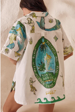 Patron Shirt - Mermaid Print  || SABBI