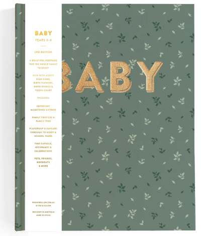 Baby Book - Pine || FOX & FALLOW