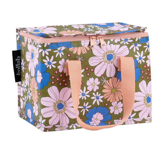 Lunch Box - Blue Flowers || Kollab