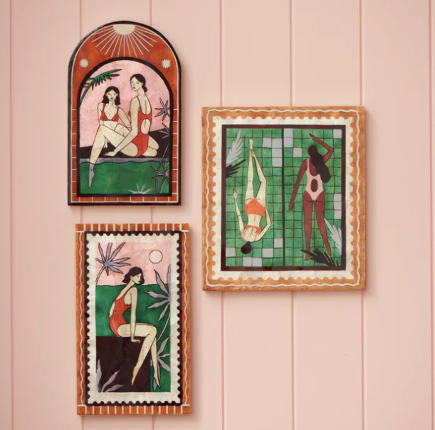 Resort Toe Dip Green  || JONES AND CO