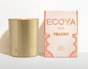 Peachy Goldie Candle || ECOYA