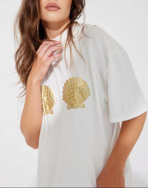 The Oriana Shell Tee || NEXTRA GIFTS