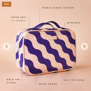 Mallorca Cosmetic Bag || FOX & FALLOW