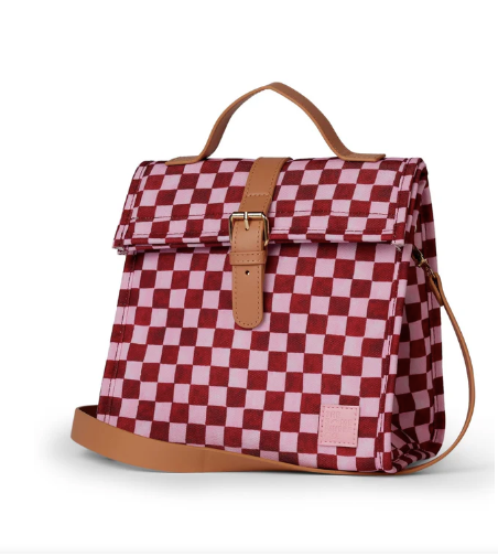 Crimson Haze Lunch Satchel || The Somewhere Co