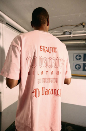 No Vacancy Tee - Pink ||  SSAINT