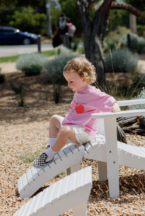 Sole Tee  - Pink  || SUNDAY SIBLINGS