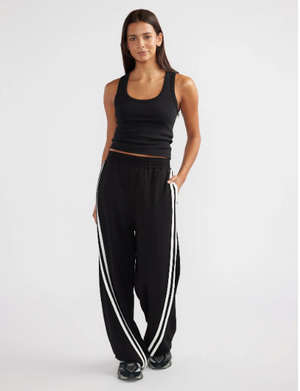Valentina Stripe Pants || ENA PELLY