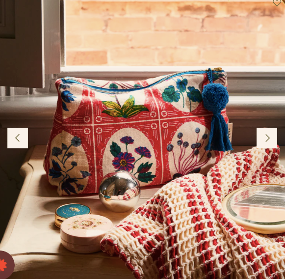 Gigi Cosmetic Bag || Sage and Clare