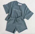 Daddys Boy Set - Steel || CINNAMON BABY