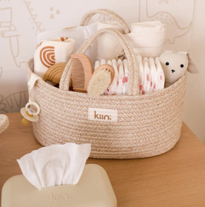 Cotton Rope Nappy Caddy || Kiin Baby