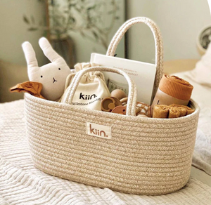 Cotton Rope Nappy Caddy || Kiin Baby