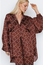 The Lillian Shirt - CW Signature Print || COCOWILLOW
