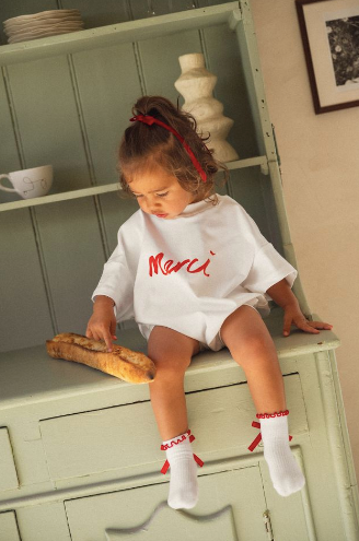 Merci Romper || CINNAMON BABY