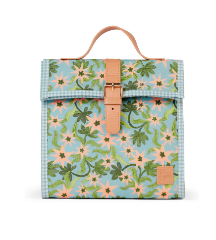 Seaflower Lunch Satchel || The Somewhere Co