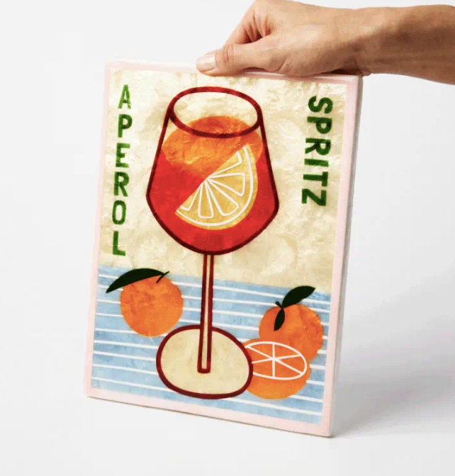 Happy Hour Spritz Tile || JONES AND CO