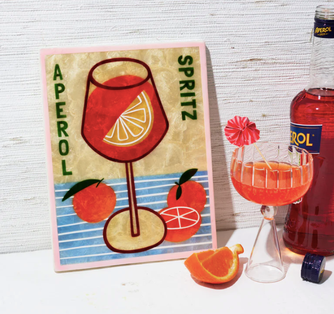 Happy Hour Spritz Tile || JONES AND CO