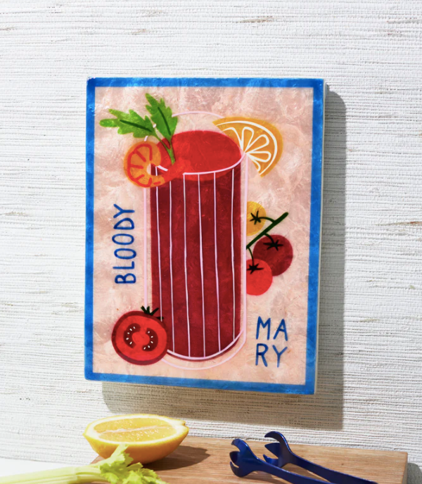 Happy Hour Bloody Mary Tile || JONES AND CO