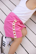 Playtime Cord Shorts - Pink || SUNDAY SIBLINGS