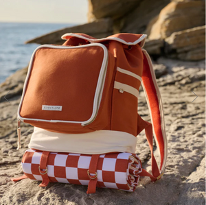 Luxe Picnic Backpack Terracotta ||  Sunny Life