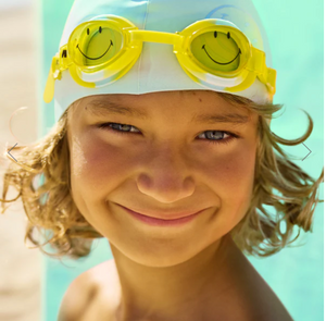 
            
                Load image into Gallery viewer, Mini Swim Goggles Smiley ||  Sunny Life
            
        