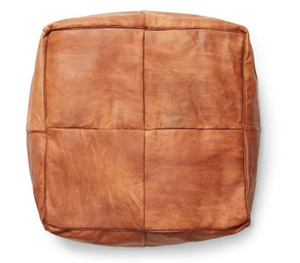 
            
                Load image into Gallery viewer, Moroccan Leather Pouffe
            
        